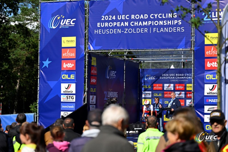 2024 UEC Road European Championships - Limburg - Flanders - Women Elite Individual Time Trial 31,2 km - 11/09/2024 - Start - photo Ivan Benedetto/SprintCyclingAgency?2024